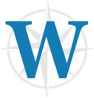 West compass icon representing Work