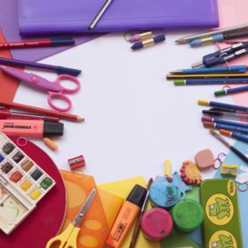 art supplies of various mediums