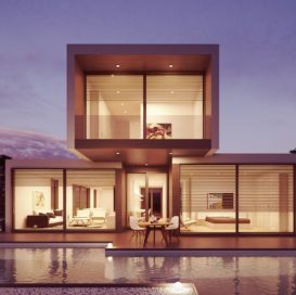 modern home with minimalist interior decor