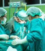 surgeons in the middle of an operation