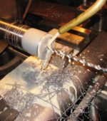 closeup of drilling